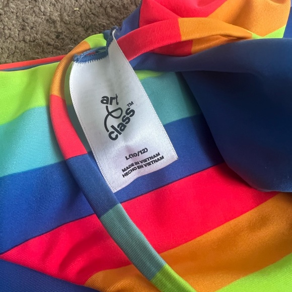 Girls two piece L 10/12 swimsuit - Picture 4 of 5